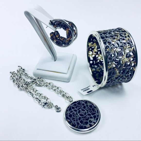 Brighton serendipity set earrings bracelet pendant - Picture 1 of 7